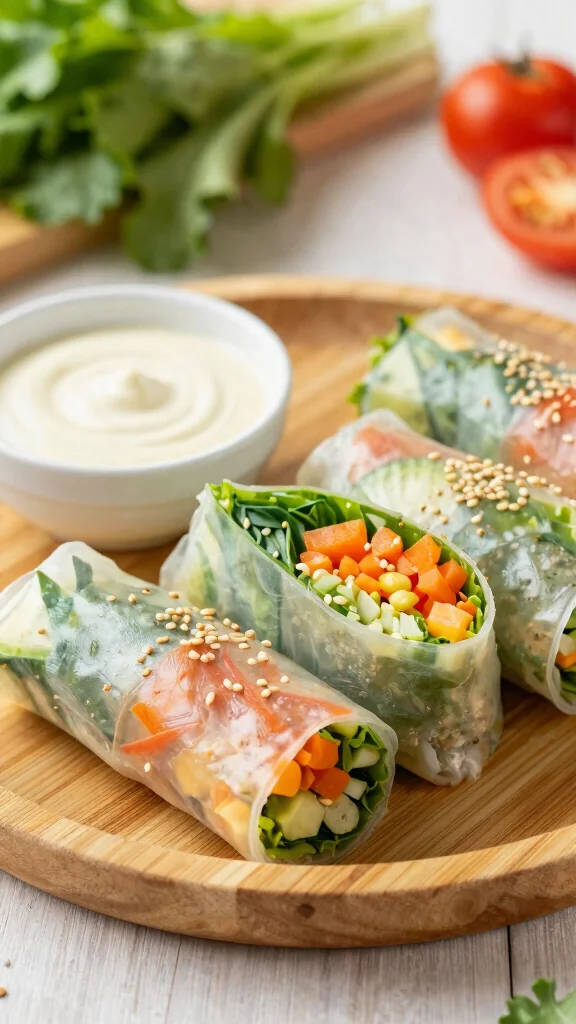 15 Rice Paper Rolls Recipes That Are Fresh, Light, and Easy to Make at Home - 4. Asian-Inspired Quinoa Rice Paper Rolls 1