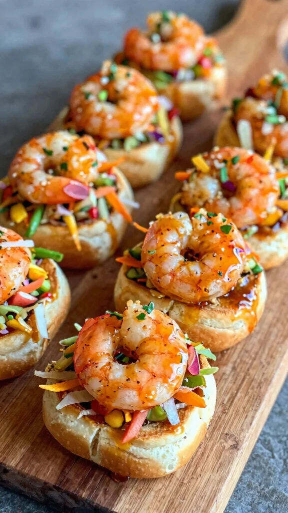 15 Slider Recipes with Hawaiian Rolls That Are Ideal for Parties and Easy Dinners - 15. Sweet and Spicy Shrimp Sliders 1