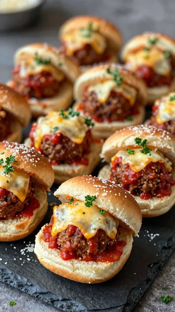 15 Slider Recipes with Hawaiian Rolls That Are Ideal for Parties and Easy Dinners - 4. Meatball Sliders 1