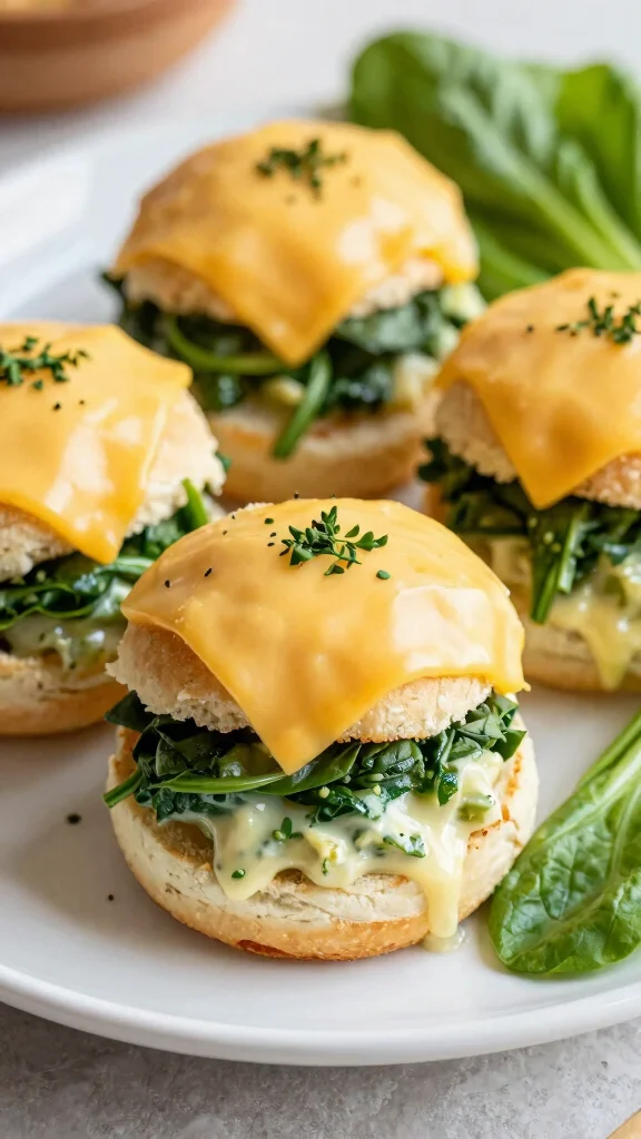 15 Slider Recipes with Hawaiian Rolls That Are Ideal for Parties and Easy Dinners - 8. Spinach and Artichoke Sliders 1