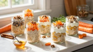 17 Carrot Cake Overnight Oats Recipes - Sweet and Protein-Packed Breakfasts