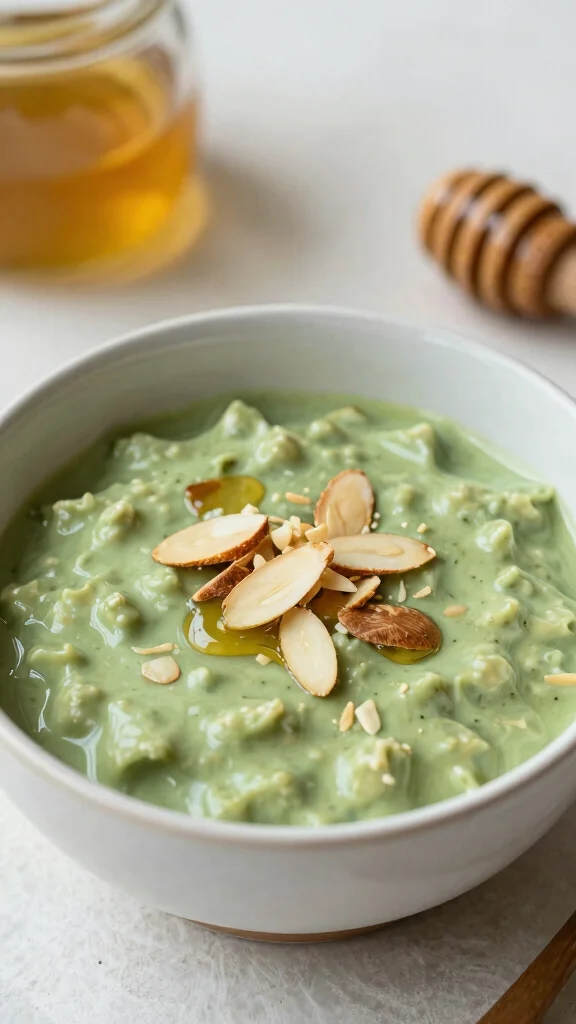 17 Low-Calorie Overnight Oats Recipes Under 200 Calories - Healthy and Filling Breakfasts - 7. Matcha Green Tea Overnight Oats 1