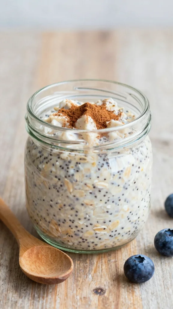 17 Low-Carb Overnight Oats Recipes - Protein-Packed and Healthy Breakfasts - 1. Classic Low-Carb Overnight Oats 1
