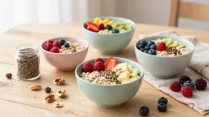 17 Overnight Oats with Chia Seeds Recipes - Fiber-Rich and Healthy Breakfasts