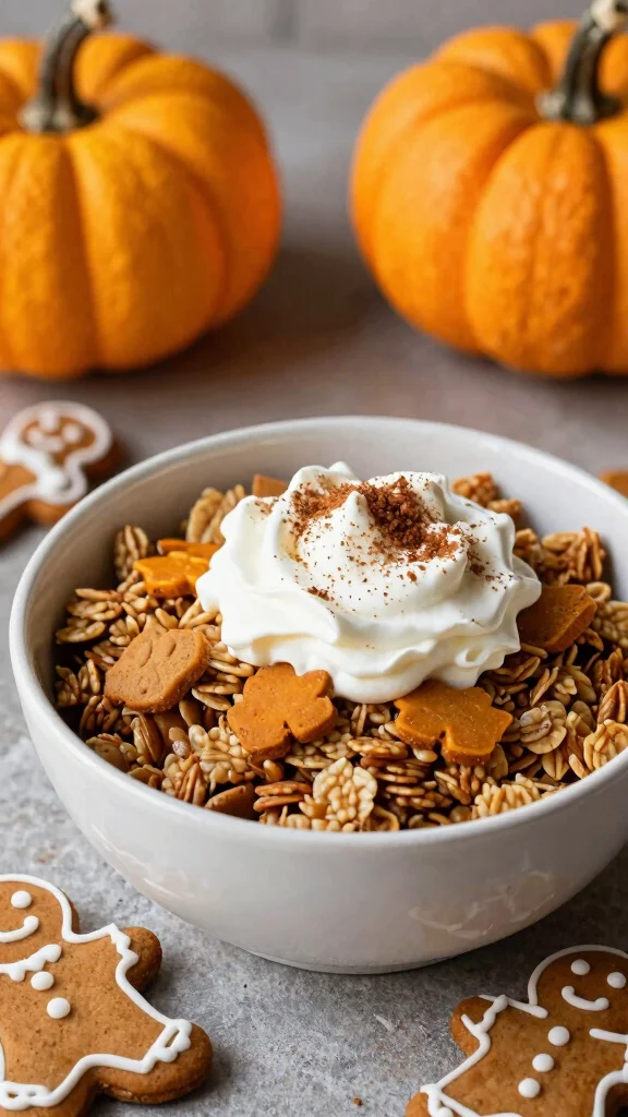 17 Pumpkin Pie Overnight Oats Recipes - Sweet and Healthy Breakfasts - 11. Gingerbread Pumpkin Pie Oats 1