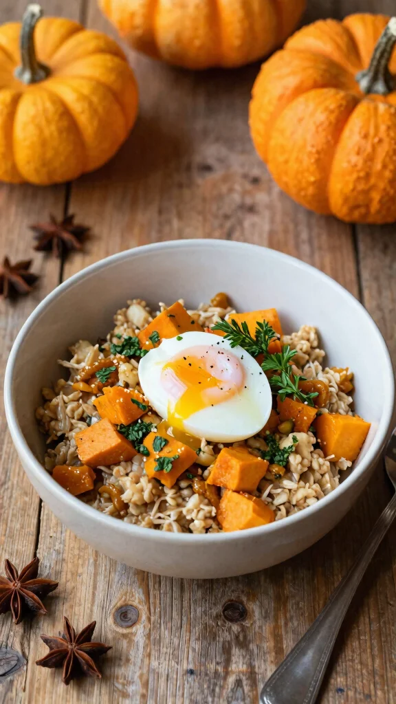 17 Pumpkin Pie Overnight Oats Recipes - Sweet and Healthy Breakfasts - 16. Savory Pumpkin Overnight Oats 1