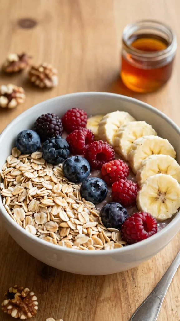 17 Rolled Oats Breakfast Recipes - Nutritious and Delicious Morning Meals - 9. Oats and Quinoa Breakfast Bowl 1