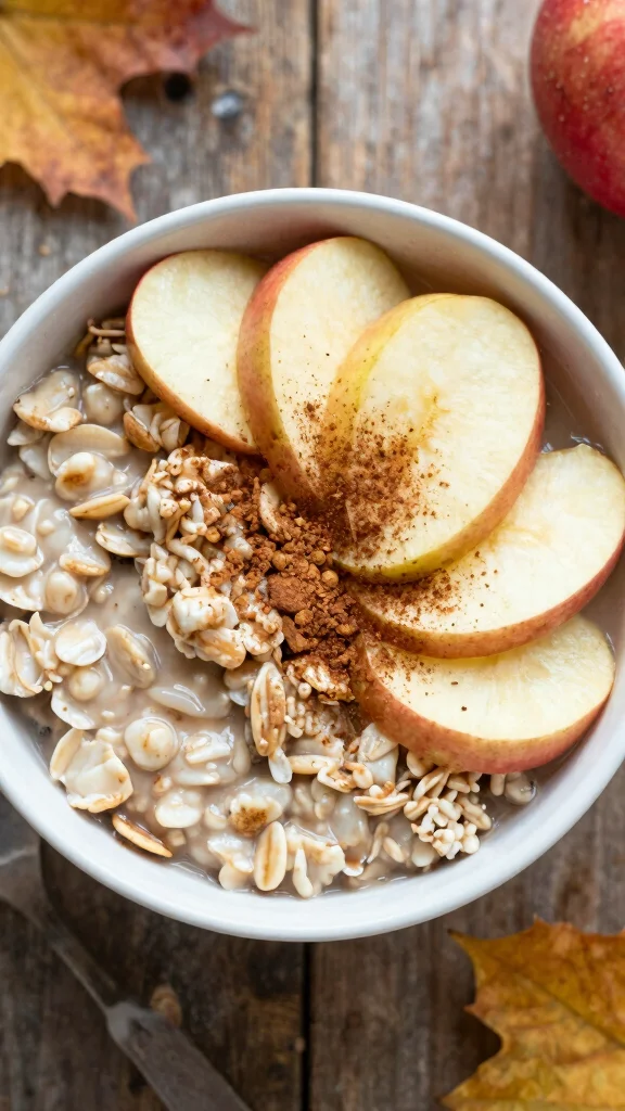 18 Cinnamon Roll Overnight Oats Recipes - Indulgent and Protein-Packed Breakfasts - 2. Apple Cinnamon Roll Overnight Oats 1