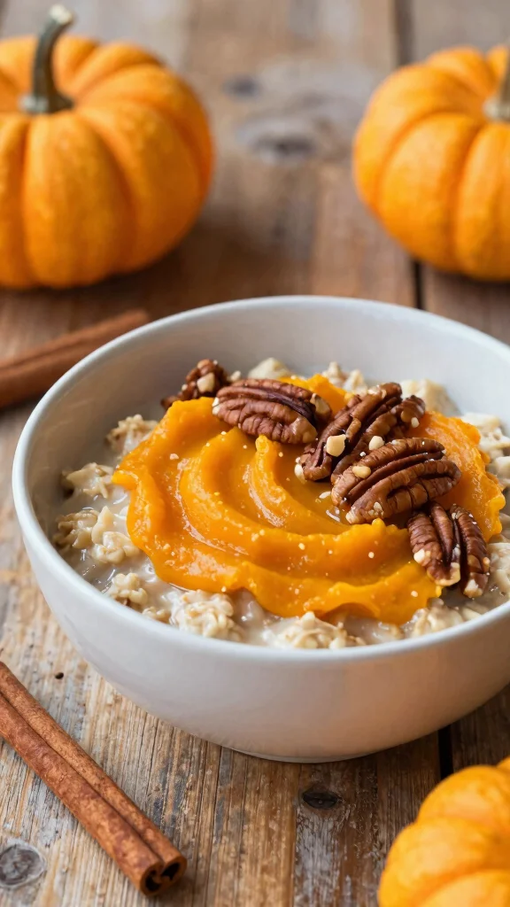 18 High Protein Oats Overnight Recipes - Nutritious and Filling Breakfasts - 7. Pumpkin Spice Oats 1