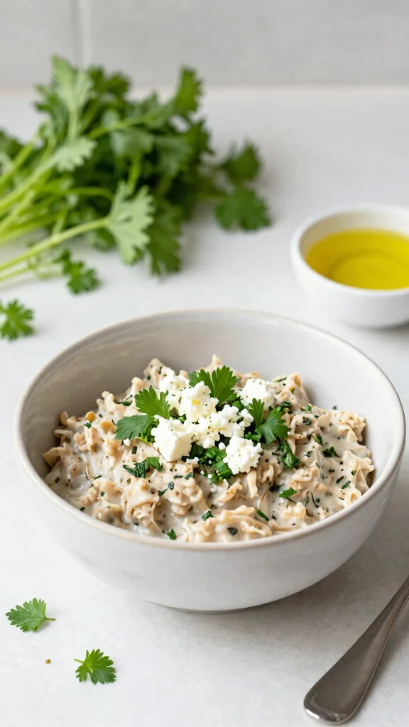 18 High Protein Oats Overnight Recipes - Nutritious and Filling Breakfasts - 8. Savory Herb Oats 1