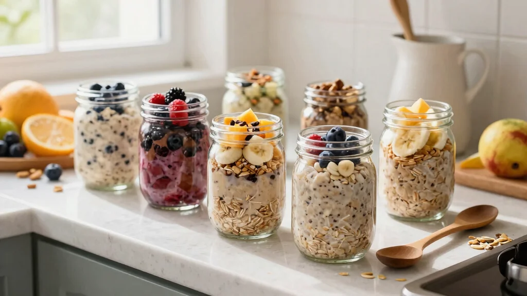 18 Macro Friendly Overnight Oats Recipes - Balanced, Healthy, and Easy Breakfasts
