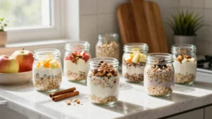 18 Overnight Oats with Apples Recipes - Naturally Sweet and Protein-Packed Breakfasts