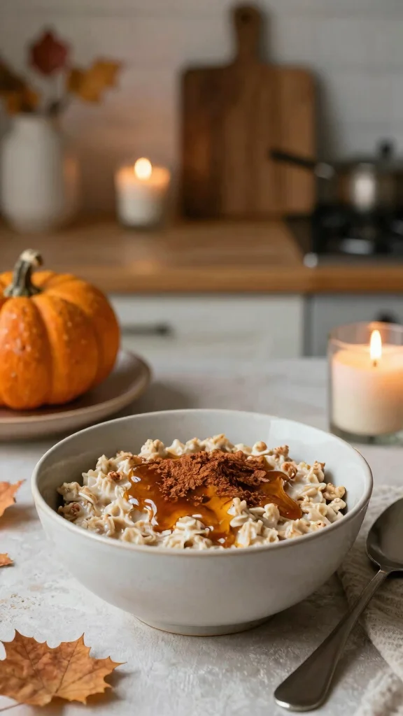 18 Steel Cut Overnight Oats Recipes - Quick and Fiber-Rich Breakfasts - 7. Pumpkin Spice Steel Cut Oats 1