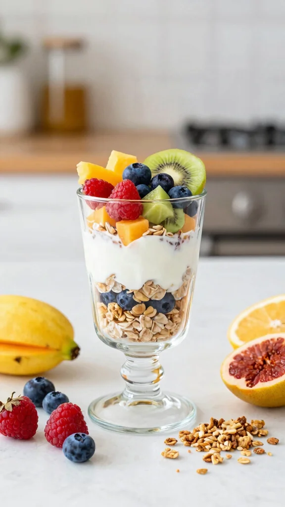 19 Meal Prep Overnight Oats Recipes - Time-Saving and Healthy Breakfasts - 18. Breakfast Parfait Overnight Oats 1