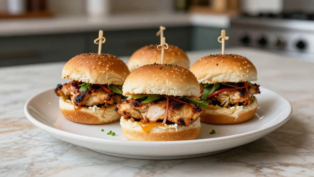 BBQ Chicken Sliders on Hawaiian Rolls - Like Like Drive Inn Restaurant